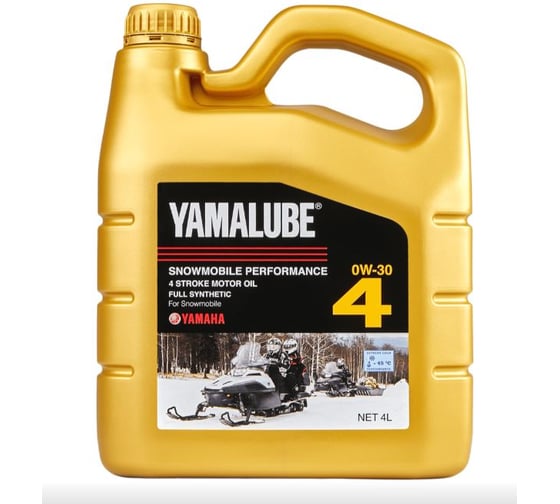 Изображение товара Масло Yamalube 4 SAE 0W-30 Full Synthetic Oil (4л) 90793AS42500