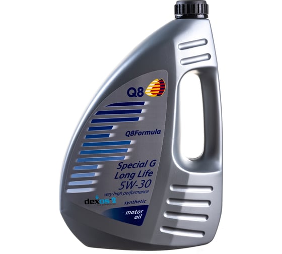 Изображение товара Моторное масло Q8 синтетическое Formula Special G Long Life 5W-30 4 л 101106401654