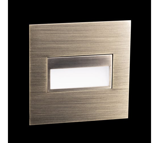 Изображение товара Встраиваемый светильник лестничный Citilux Скалли LED бронза CLD007K3