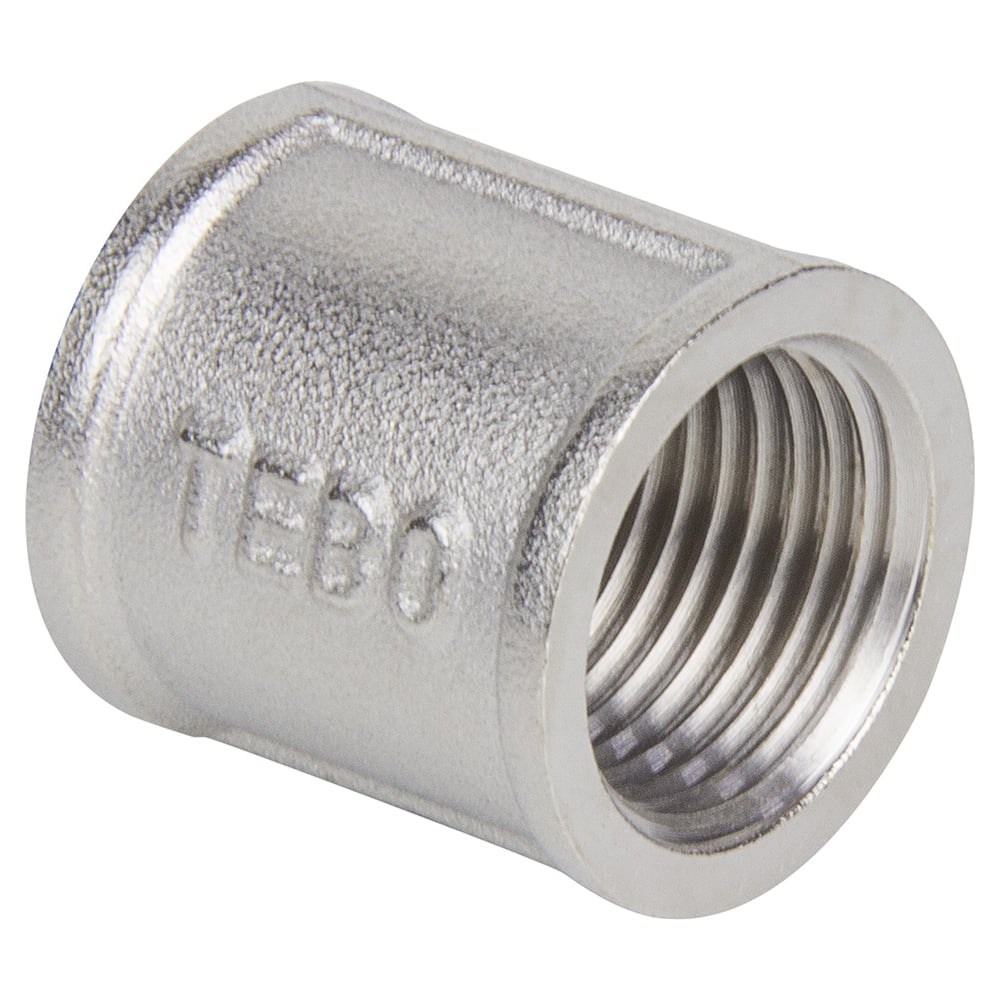 Изображение товара Муфта TEBO ВР 1/2", латунь, внутренняя резьба, профессиональный класс