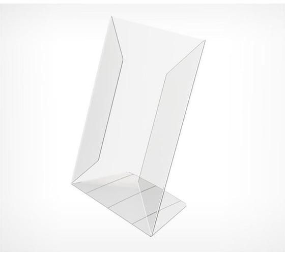 Изображение товара Настольный ценникодержатель для информации ООО Комус L-образный формата А5 644728