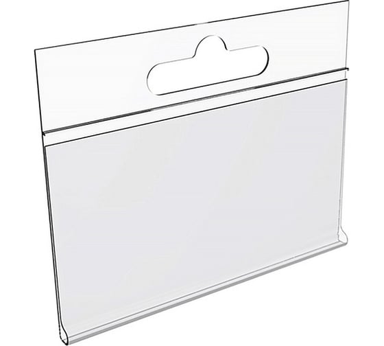 Изображение товара Полочный ценникодержатель ООО Комус DBHH навесной крючок 100 шт в упаковке 790219