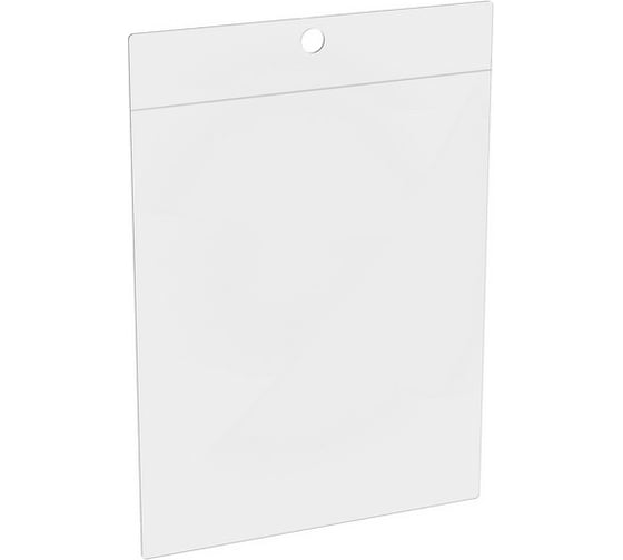 Изображение товара Подвесной настенный карман для информации ООО Комус FW из мягкого ПВХ, А7, 50 шт в упаковке 619383