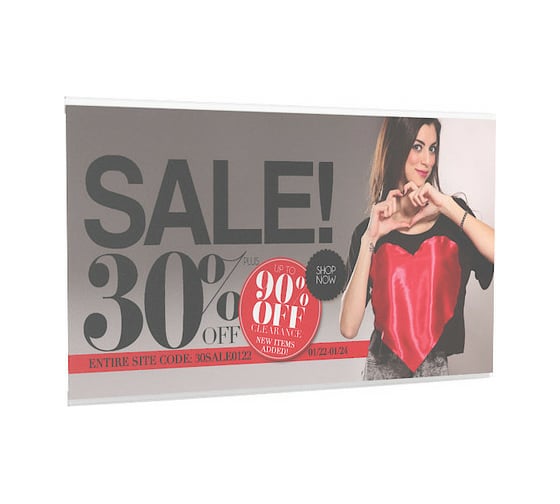 Изображение товара Настенный карман ООО Комус PS-T со скотчем, формат А4, горизонтальный 10 шт в упаковке 790200