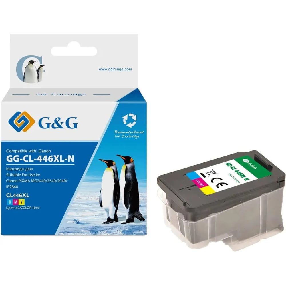 Изображение товара Картридж струйный G&G GG-CL-446XL-N CL-446 для Canon 15 мл