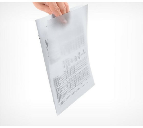 Изображение товара Карман-протектор для пластиковой рамки ООО Комус А4, 10 шт в упаковке 436417