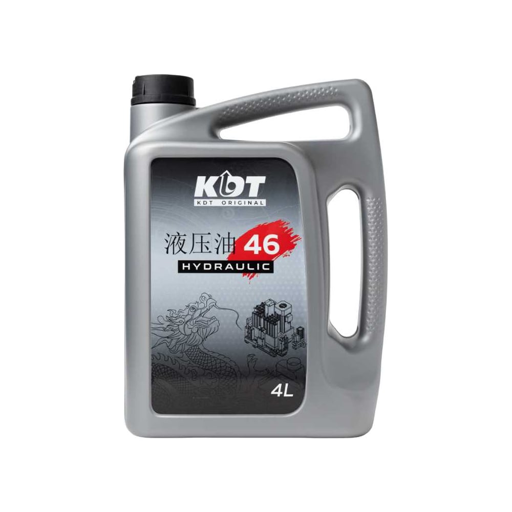 Изображение товара Масло KDT HYDRAULIC 46 4L - Полусинтетическое гидравлическое масло