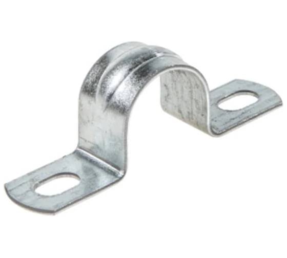 Изображение товара Скоба металлическая HLT двухлапковая d 31-32 мм упаковка 50 шт. 084-25-058