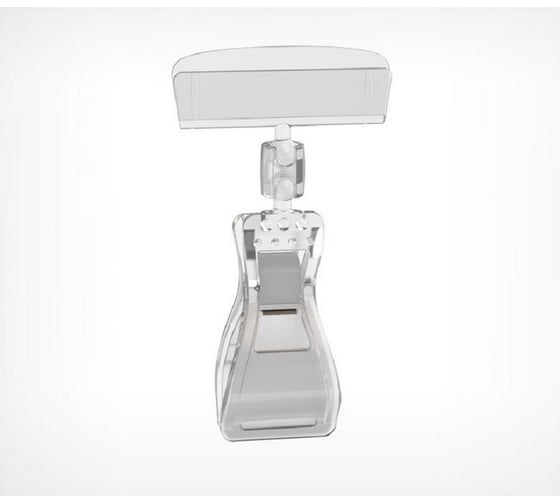 Изображение товара Подвесной ценникодержатель для информации ООО Комус на прищепке, 10 шт в упаковке 436431