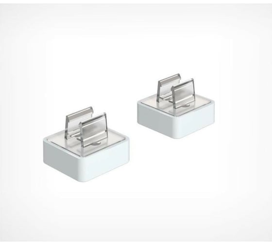 Изображение товара Квадратный держатель рамки ООО Комус под углом 90 к поверхности 10 шт в упаковке 611618