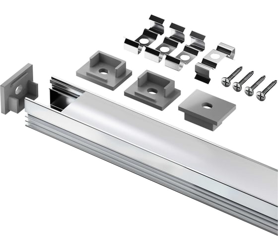 Изображение товара Профиль Navigator 95 327 NPR-02-SET накладной, с рассеивателем 95327