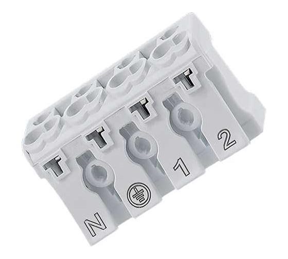 Изображение товара Клемма монтажная Wolta KSP4-2L N PE