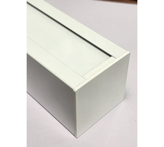 Изображение товара Профиль МЕТА-МИ MI-LINE 50 алюминиевый, WHITE, 500 мм MI PR-0605