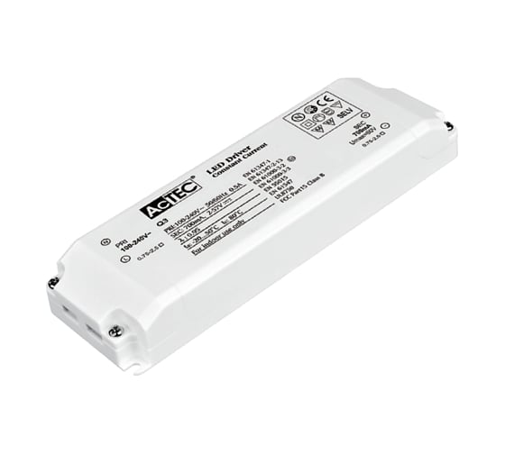 Изображение товара Блок питания AcTEC 2-28В, 40Вт, IP20, 1,4A, 166x52x24мм, Q3-1400mA-40W