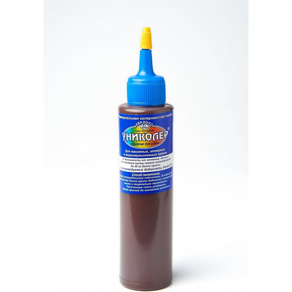 Изображение товара Паста колеровочная Аква-колор Униколер 100 мл № 9.3 жжёный кофе