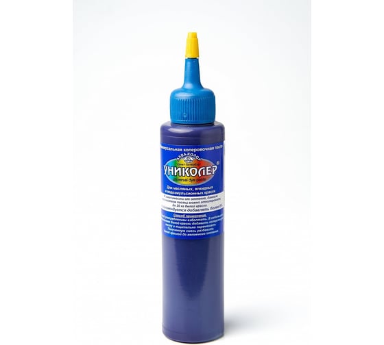 Изображение товара Паста колеровочная Аква-колор Униколер 100 мл, № 16 фиолетовый С4216 739501