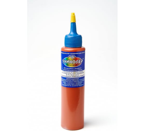 Изображение товара Паста колеровочная Аква-колор Униколер 100 мл, № 8.1 терракотовый С4208.1 739512