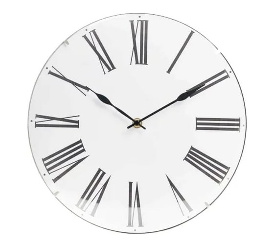 Изображение товара Настенные круглые часы Apeyron цвет корпуса белый, пластик, 35,5 см PL200927