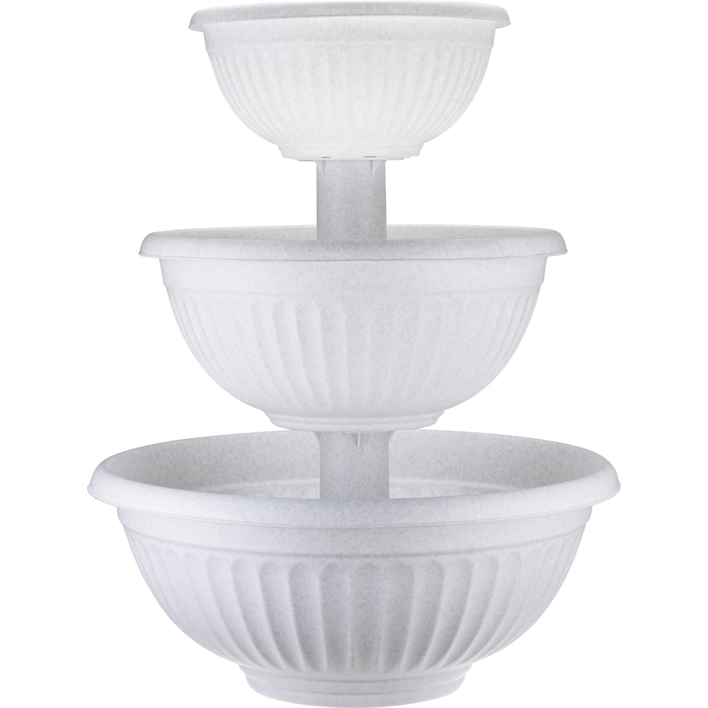 Изображение товара Каскад для цветов IDEA ЛИВИЯ Мраморный 640x510 мм терракотовый