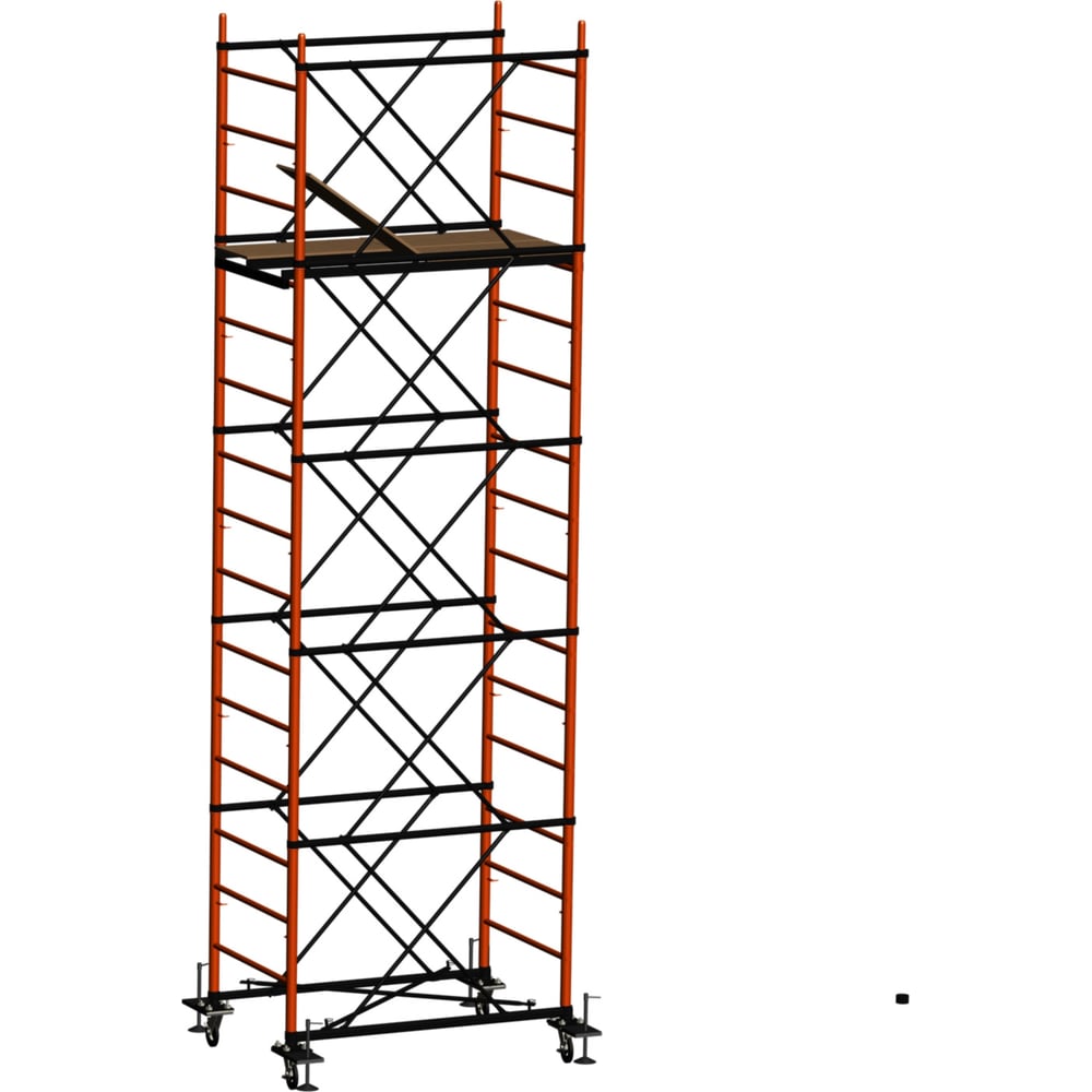 Изображение товара Вышка-тура РИНСТРОЙ РИН Omega-Лайт 6.2 м, с колесами, площадка 1.7x0.9 м