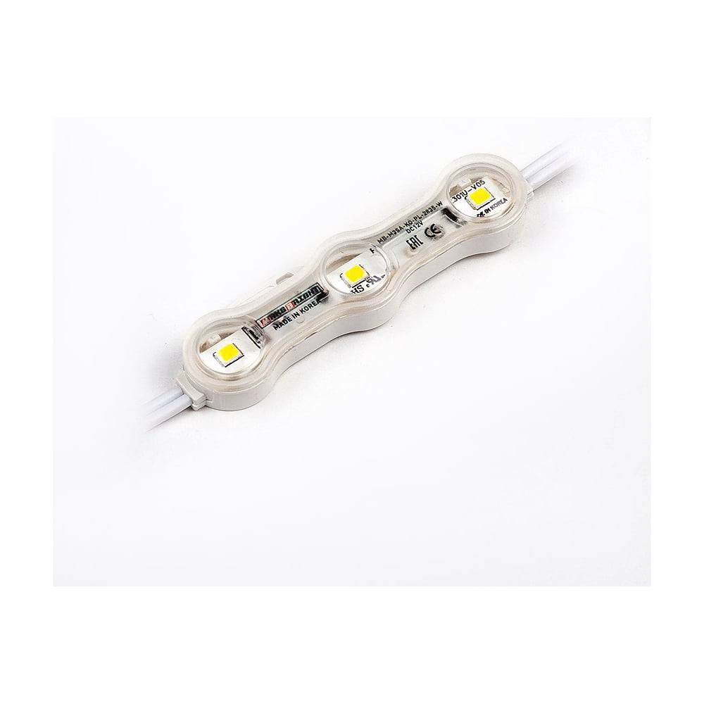Изображение товара Светодиодный модуль MAKSBRIGHT 50 шт 12 В IP67 3smd 2835 холодный белый