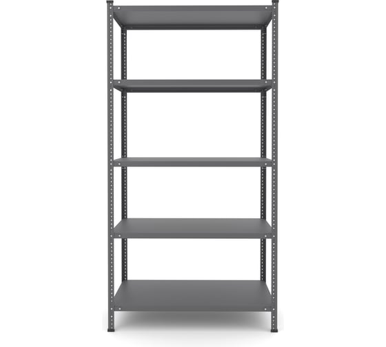 Изображение товара Стеллаж Everest 125-50/100/200-4-C Разборный RAL 7015 STC125/50/100/200/4RAL7015