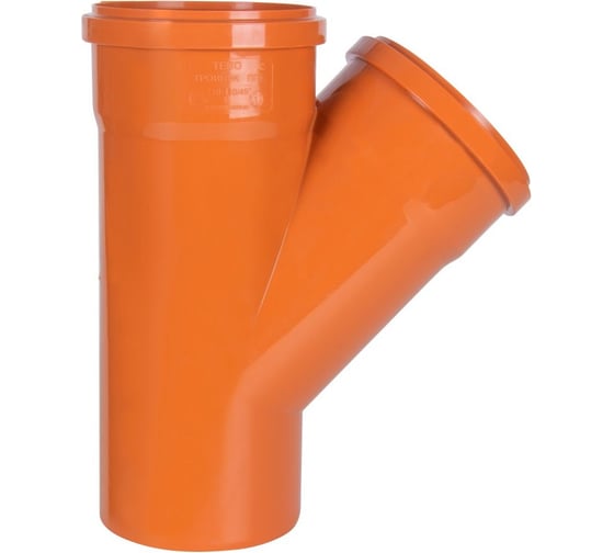 Изображение товара Тройник наружной канализации TEBO ПП, 160х110, угол 45 041040108