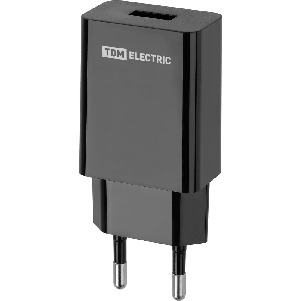 Изображение товара Сетевое зарядное устройство TDM ELECTRIC 6 Quick Charge 3.0 3А USB черный