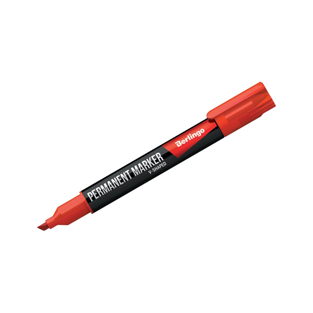 Перманентный маркер Berlingo маркер перманентный 2 5 мм centropen 2670 тонкий линия 1 мм серебристый