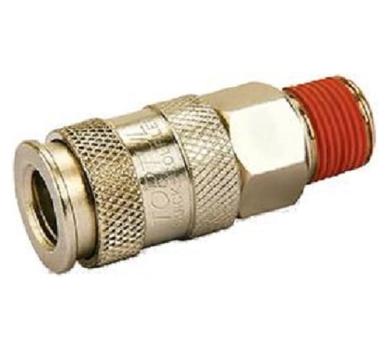 Изображение товара Быстросъемный разъем (мама) TOPTUL 1/2 внешняя резьба KA40SM2E