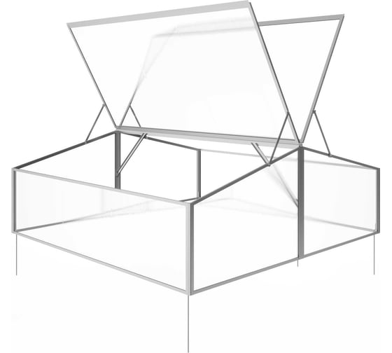 Изображение товара Теплица мини универсальная быстросборная KlestO Мой сад GH95