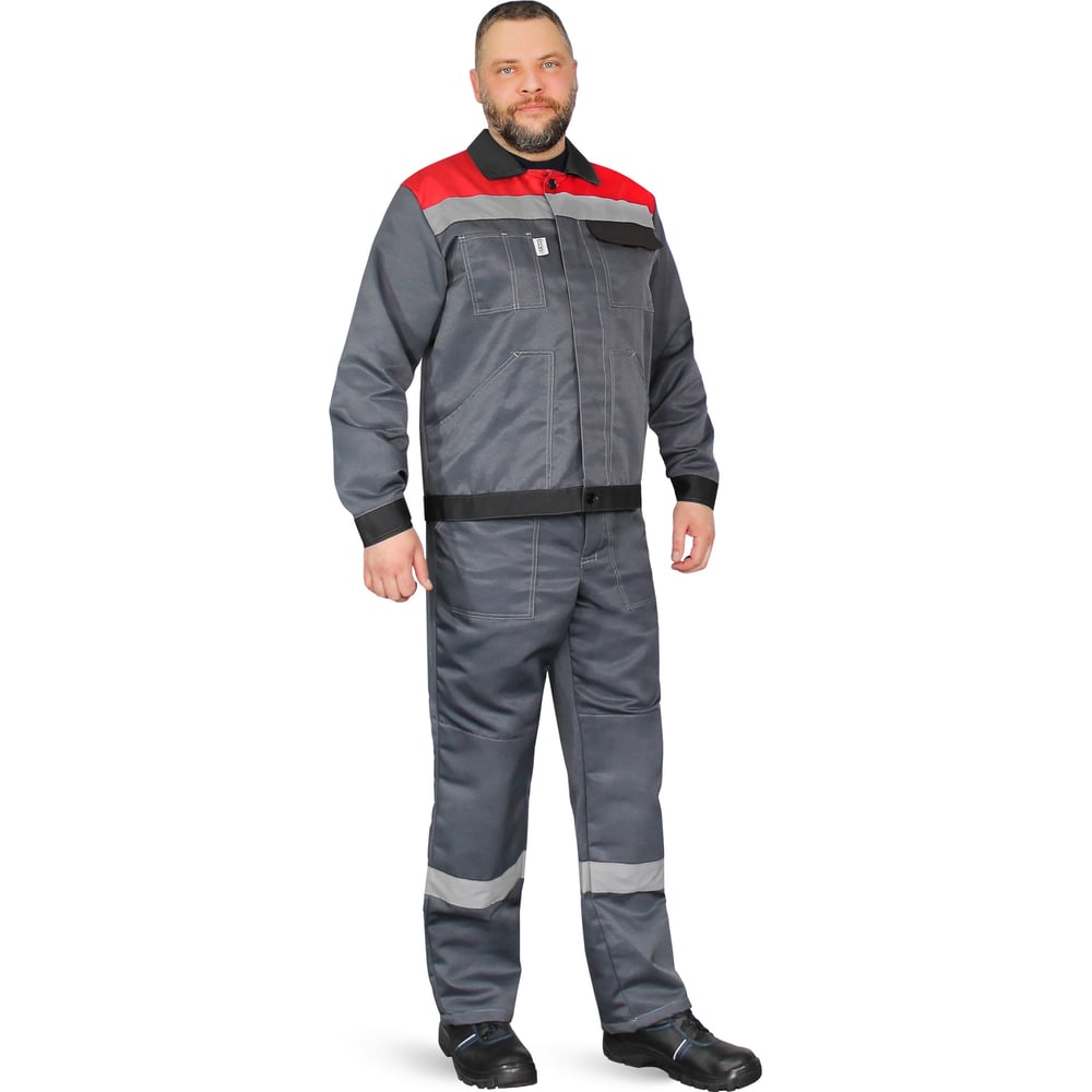 Изображение товара Костюм мужской для работы и активного отдыха РАССО Корпус 44-46 см, водоотталкивающий, смесовая тка