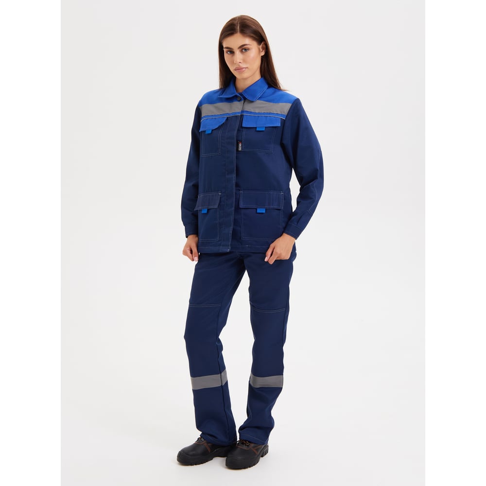 Изображение товара Женский костюм двойка РАССО Нова с водоотталкивающей пропиткой и световозвращающей полосой