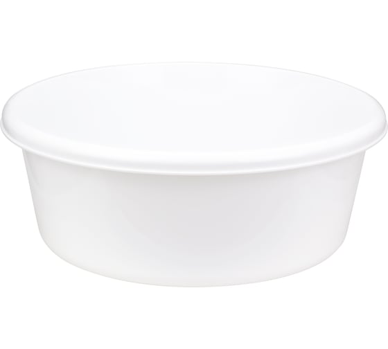 Изображение товара Таз IDEA круглый 6л белый М 2511