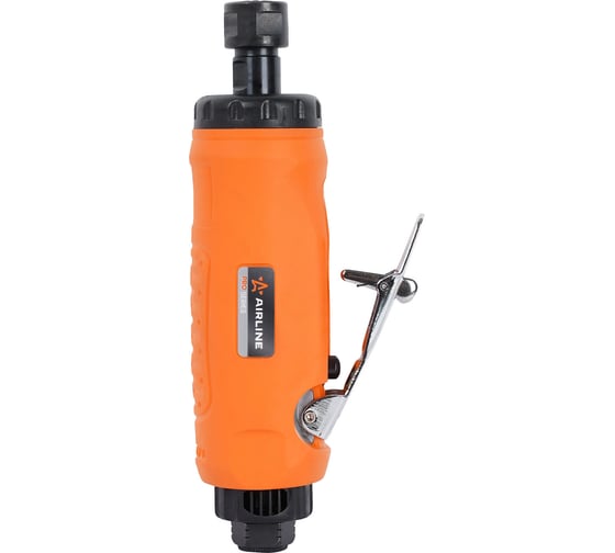 Изображение товара Машинка шлифовальная пневматическая Airline 180мм, 22000об/мин PRO прямая с оснасткой 17пр. кейс ATBR005