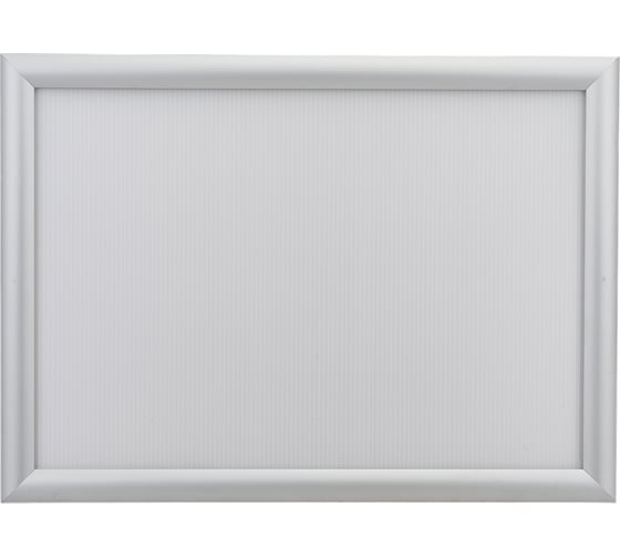 Изображение товара Настенная рамка Attache с клик-профилем 25 мм формат А3 серебристая 1250945