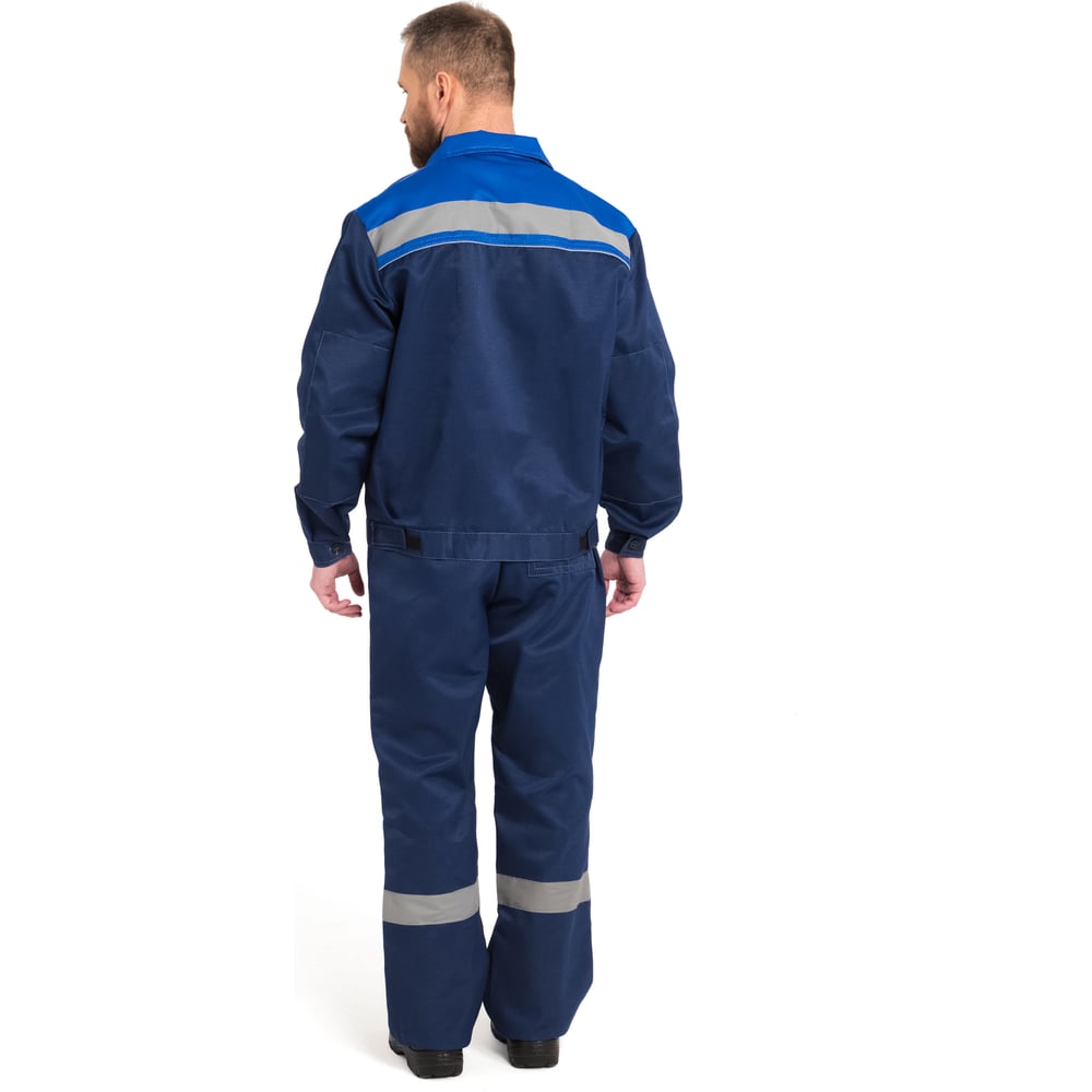 Изображение товара Мужской костюм-двойка РАССО "Нова" водоотталкивающая, утепленная, световозвращающая полоска