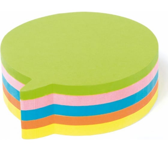 Изображение товара Фигурные стикеры Kores Диалог 70х80 мм, неоновые, 5 цветов, 1 блок, 250 листов 323475