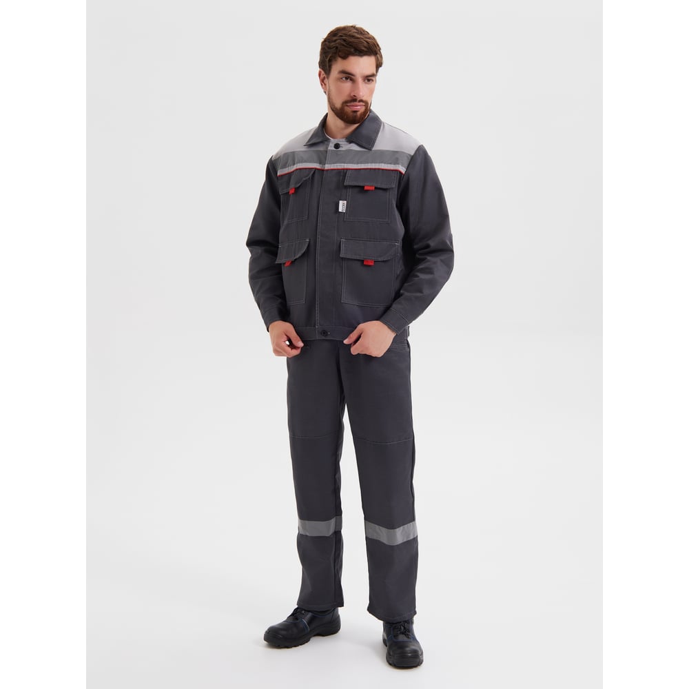 Изображение товара Мужской костюм-двойка РАССО "Нова" водоотталкивающая, световозвращающая, размер 44-46