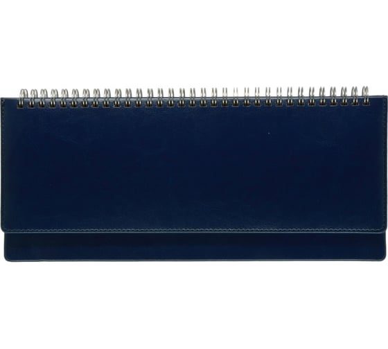Изображение товара Недатированный планинг Альт Sidney Nebraska искусственная кожа, 64 листа, синий, 305х130 мм 3-318/04 84998