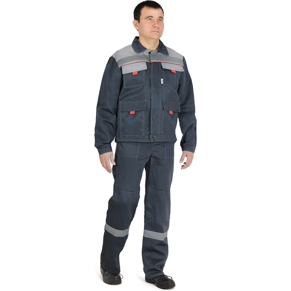 Изображение товара Мужской костюм-двойка РАССО Новая куртка и полукомбинезон размер 52-54