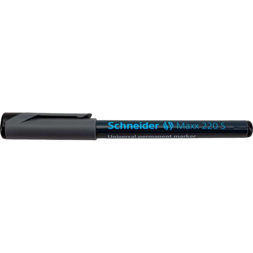 Перманентный маркер Schneider маркер перманентный pentel paint 4 5 мм с круглым наконечником алюминиевый корпус белый