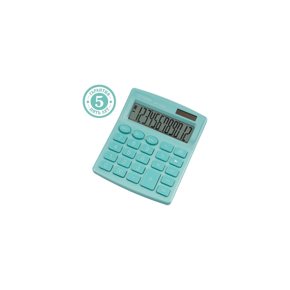 Настольный калькулятор Citizen SDC-812NR-GN