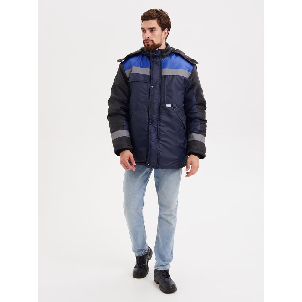 Изображение товара Утепленная мужская куртка Глобус РАССО из оксфорда с утеплителем АЭРОФАЙБЕР