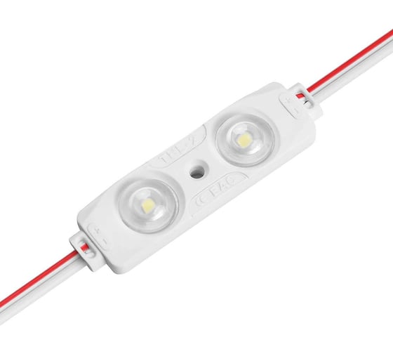 Изображение товара Светодиодный модуль Donled 20 шт, 0,63 Вт, 24 В, IP65, 2smd 2835, 110лм, холодный белый, DL-THL-2-24V