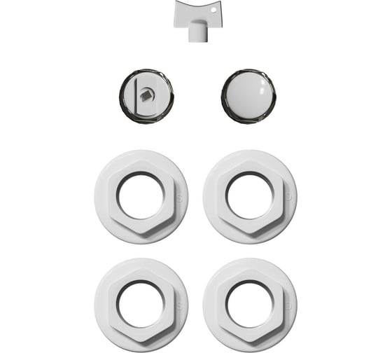 Изображение товара Монтажный комплект для радиатора Sibio 1/2 без крепления SIB-B8001-1/2