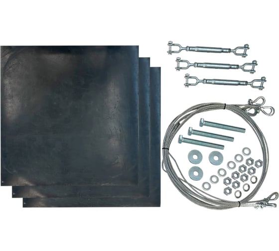 Изображение товара Комплект дополнительный IEK для мачты 7м оц. сталь ZML93D-MH-01-070