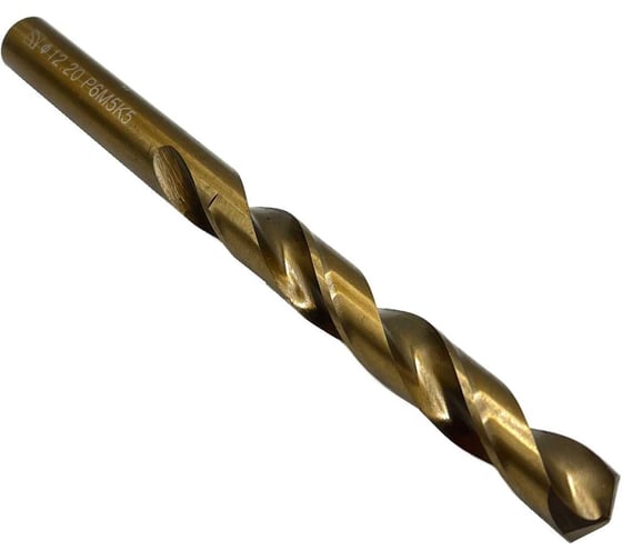 Изображение товара Сверло TORNERI ц/х ф 12.2 мм Р6М5К5 шлифованное А1 042297