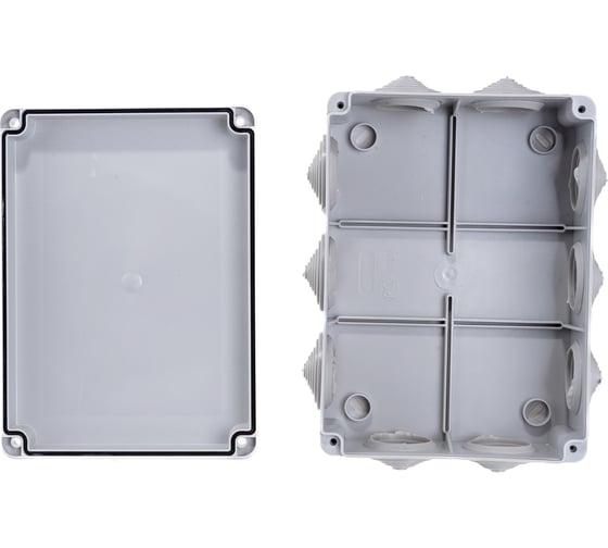 Изображение товара Распределительная коробка УРАЛ ПАК 190х140х70, IP 55, 10 вх.КО-65027190-020