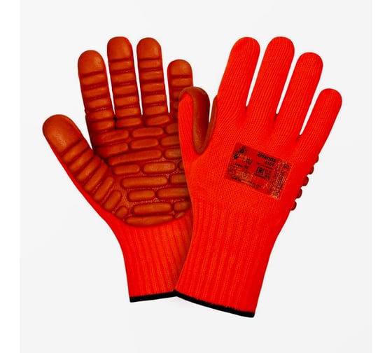 Изображение товара Перчатки 2Hands 5105 р-р11, акрил 7G/ латексное антивибрационное покрытие 5105-11